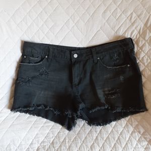 BP Black Denim Shorts